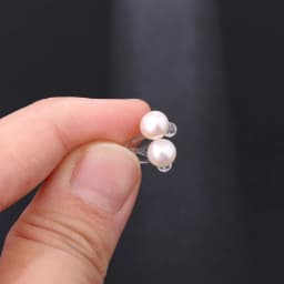 1 Pair Pearl Ear Clip Female New Painless Plastic Resin Korean Ear Clip No Hole High-Quality Ear Clip Female Summer Design Sense
