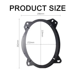 6" X 9" Speaker Adapter Spacers for Toyota 4Runner Avalon Camry FJ Cruiser Highlander Prius Tacoma Lexus CT GC LS Adaptor Frame