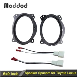 6" X 9" Speaker Adapter Spacers for Toyota 4Runner Avalon Camry FJ Cruiser Highlander Prius Tacoma Lexus CT GC LS Adaptor Frame
