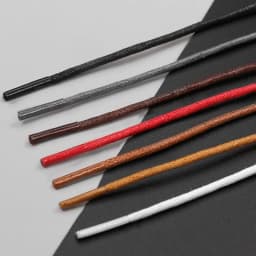 1Pair Unisex Cotton Waxed Shoelaces Round Oxford Shoe Laces Boots Laces Waterproof Leather Shoelace Length 80/100/120/140/160cm