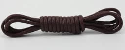 1Pair Unisex Cotton Waxed Shoelaces Round Oxford Shoe Laces Boots Laces Waterproof Leather Shoelace Length 80/100/120/140/160cm
