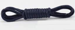 1Pair Unisex Cotton Waxed Shoelaces Round Oxford Shoe Laces Boots Laces Waterproof Leather Shoelace Length 80/100/120/140/160cm