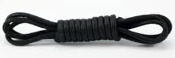 1Pair Unisex Cotton Waxed Shoelaces Round Oxford Shoe Laces Boots Laces Waterproof Leather Shoelace Length 80/100/120/140/160cm