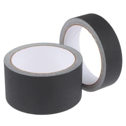 25/50mm 10m Gaffer Tape No Residue Non-Reflective Tear Book Repair Bookbinding Tape Matte Gaff Stage Cloth Tape For Photography
