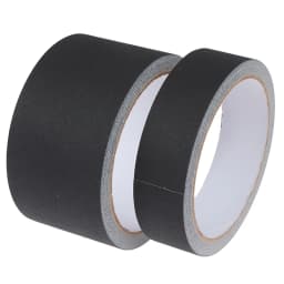 25/50mm 10m Gaffer Tape No Residue Non-Reflective Tear Book Repair Bookbinding Tape Matte Gaff Stage Cloth Tape For Photography