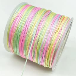 0.8mm Nylon Cord Thread Chinese Knot Macrame Bracelet Braided String DIY Tassels Beading