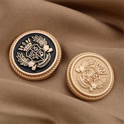 10pcs British College Style Suit Buttons Crown Pattern Golden Coat Jacket Buttons Sewing Accessories Handmade DIY Shirt Buttons