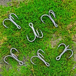 PROBEROS 10Pcs/lot Saltwater Fishing Hooks Treble Hooks 1#-2#-4#-6#-8#-10#-12#-14#-1/0#-2/0#-3/0# High-Carbon Steel Fishhooks