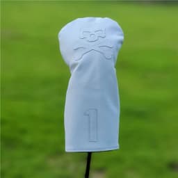 SKULL Golf Woods Headcovers Covers For Driver Fairway Putter 135H Clubs Set Heads PU Leather Unisex