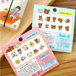 80 Pcs/lot Cute Rilakkuma Mini Paper Stickerbag Diy Diary Planner Decoration Sticker Album Scrapbooking Kawaii Stationery