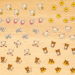 80 Pcs/lot Cute Rilakkuma Mini Paper Stickerbag Diy Diary Planner Decoration Sticker Album Scrapbooking Kawaii Stationery