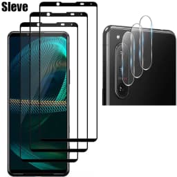 2.5D 9H Tempered Glass For Sony Xperia 1 5 10 II iii Screen Protector with HD Lens Protector On For Sony Xperia1 5 10 III IV VII