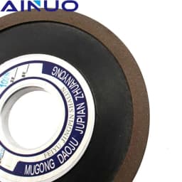 4" 5" 6" Bakelite Resin Tapered Diamond Grinding Wheel Abrasive Disc for Carbide Hard Steel