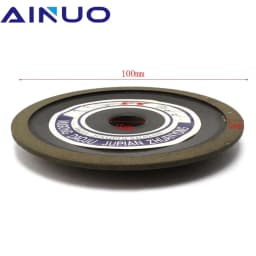 4" 5" 6" Bakelite Resin Tapered Diamond Grinding Wheel Abrasive Disc for Carbide Hard Steel