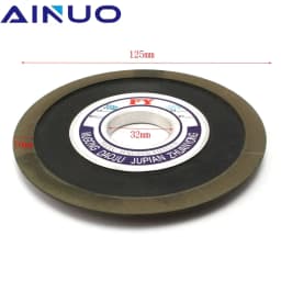 4" 5" 6" Bakelite Resin Tapered Diamond Grinding Wheel Abrasive Disc for Carbide Hard Steel