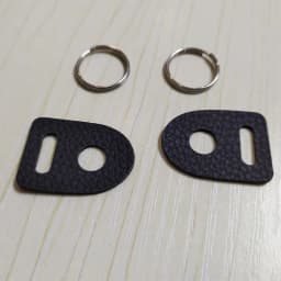 1pair new Leather Protector Cover Camera Strap Split Ring Hook for Fujifilm Canon Nikon Sony Olympus Pentax DSLR Camera