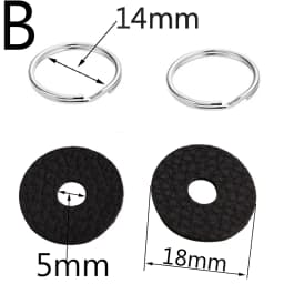1pair new Leather Protector Cover Camera Strap Split Ring Hook for Fujifilm Canon Nikon Sony Olympus Pentax DSLR Camera