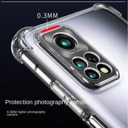 Phone Case for Xiaomi Mi 10T Pro 5G Shockproof Tansparent Flip Back Covers on Xiomi Mi 10 T Lite Mi10t Lite 10tpro 10tlite Armor
