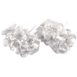 2 Bouquet Mini Golden/Silver Artificial Plant Flowers Christmas Wedding Cake Gift Box DIY Wreath Deco Supplies cp3091