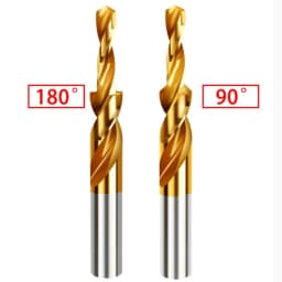 90/180 Degree M35 Cobalt/HSS Counterbore Twist Step Drill Bit For Metal Steel Drilling Hole And Chamfering M3M4M5M6M8M10M12