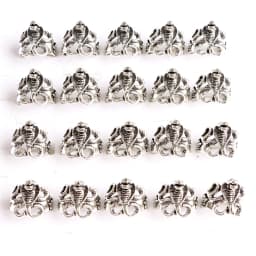 10pcs/lot Men Retro Punk Snake Rings For Women Antique Siver Color Opening Adjustable Jewelry Party Gifts