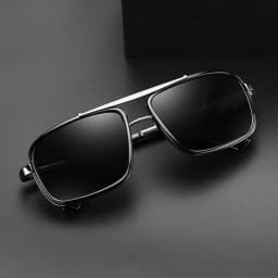 0 -0.5 -0.75 -1.0 To -4.0 Gray/Tea Lens Prescription Sunglasses Men Polarized Myopia Lens Goggle Punk Sun Glasses
