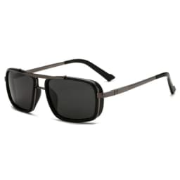 0 -0.5 -0.75 -1.0 To -4.0 Gray/Tea Lens Prescription Sunglasses Men Polarized Myopia Lens Goggle Punk Sun Glasses