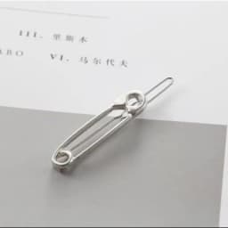 2021 New Fashion Hair Accessories Simple Net Celebrity Wild Ladies Acrylic Pin-shaped Mini Hairpin Bangs Clip Manufacturer Sales
