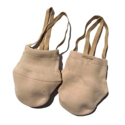 Rhythmic Gymnastic Shoes Soft Half Socks Knitted Professional Competition Soft Sole Shoes Protect Elastic Skin Color Dance Shoes