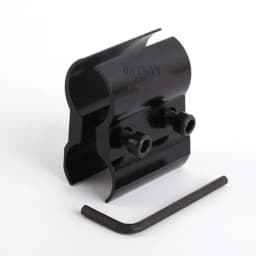 Outdoor Hunting Tactical Barrel Ring Flashlight Laser Clamp Aiming Telescope Flashlight Bracket Sight 2021