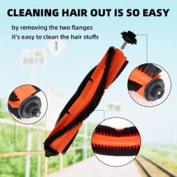 For Xiaomi Viomi V3 Max Robot Vacuum Cleaner Main Side Brush Hepa Filter Mop Rag Replacement Spare Parts Accessories V-RVCLM27B