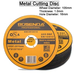 105mm 4" Metal Cutting Disc Angle Grinder for Stainles Steel Grinding Blade Cutter Abrasive Tool 1-50Pcs 14500RPM