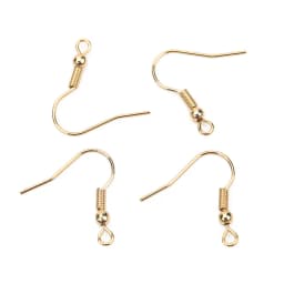 50pcs Hypoallergenic Stainless Steel Earrings Hooks Nickel Free Anti Allergy Earring Clasp Wire For Diy Jewelry Findings Making