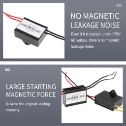 4 Wire AC220V DC24V DC12V Solenoid Valve Energy Saving Module 24h Long Time Power Work No Heat Valve Parts