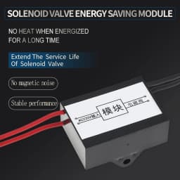 4 Wire AC220V DC24V DC12V Solenoid Valve Energy Saving Module 24h Long Time Power Work No Heat Valve Parts
