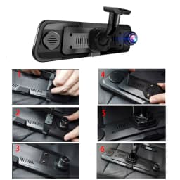 HGDO NO.7  Number 7 Car DVR Holder Mounts Rearview Mirror DVR Holder Recorder Mount Universal Holders Bracket Dash Cam