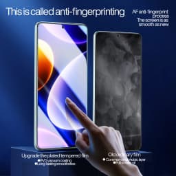 SmartDevil 2pcs Screen Protector for Xiaomi POCO F9 Ultra F7 X7 Pro F6 F5 Pro Tempered Glass for POCO F8 Ultra HD Anti Blue Ray