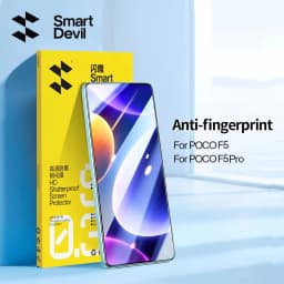 SmartDevil 2pcs Screen Protector for Xiaomi POCO F9 Ultra F7 X7 Pro F6 F5 Pro Tempered Glass for POCO F8 Ultra HD Anti Blue Ray