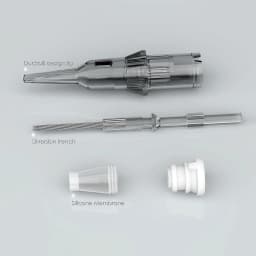 10PCS Newest Tattoo Needles Eyebrow Permanent Makeup Tattoo Cartridge 1R 0.16MM 3RL 11U For Lip Fit Universal Tattoo Machine Pen