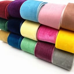 2 yards 40mm Velvet Ribbon Wedding Party Decoration Handmade Gift Wrapping Hair Bowknot DIY