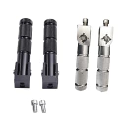 8mm Universal Pedals Folded Footrest Footpeg For Motorcycles, Bicycles, Electric Vehicles, Mopeds, Karts, Scooters