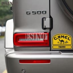Car Styling Creative Funny Camel Trophy Decorative Sticker Cartoon PVC Decal Waterproof Car Body Mirror Fender Pattern Vinyl