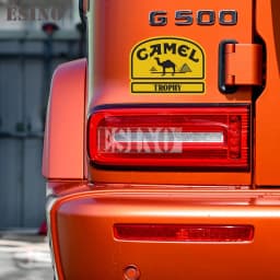 Car Styling Creative Funny Camel Trophy Decorative Sticker Cartoon PVC Decal Waterproof Car Body Mirror Fender Pattern Vinyl