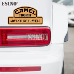 Car Styling Creative Funny Camel Trophy Decorative Sticker Cartoon PVC Decal Waterproof Car Body Mirror Fender Pattern Vinyl