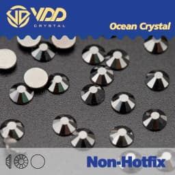 VDD 065 Hematite Non-hotfix Rhinestones Party Dresses Dmc Flatback Gems Mountain Crystals And Decorations