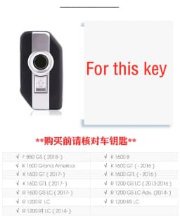 Motorcycle key case key cover For BMW Motorcycle F750GS F850GS K1600GT R1200GS LC ADV R1250GS ADV keychain car accessories