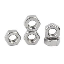 220/294pcs M1 M1.2 M1.4 M1.6 M2 M2.5 M3 M3.5 M4 M5 M6 M8 M10M12M16 304 Stainless Steel DIN934 Hex Hexagon Nut Set Assortment Box
