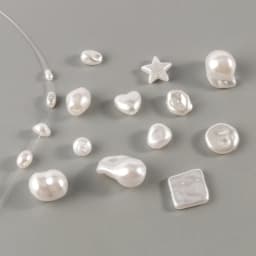 Imitation Baroque Pearl Plastic Beads Star Heart Loose Spacer Beads For Jewelry Making Bracelet Handmade DIY Craft Accessories