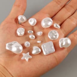 Imitation Baroque Pearl Plastic Beads Star Heart Loose Spacer Beads For Jewelry Making Bracelet Handmade DIY Craft Accessories
