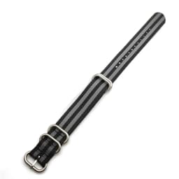 Nylon Nato Watch Strap WatchBand Stainless Steel 5 Rings Buckle Woven Fabric Watchband Belt 18mm 20mm 22mm 24mm